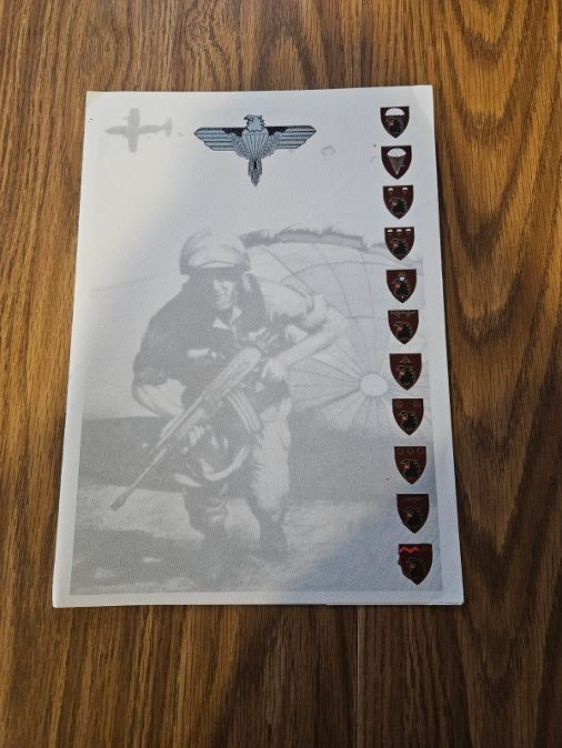 South African Para brigade folder and stationary