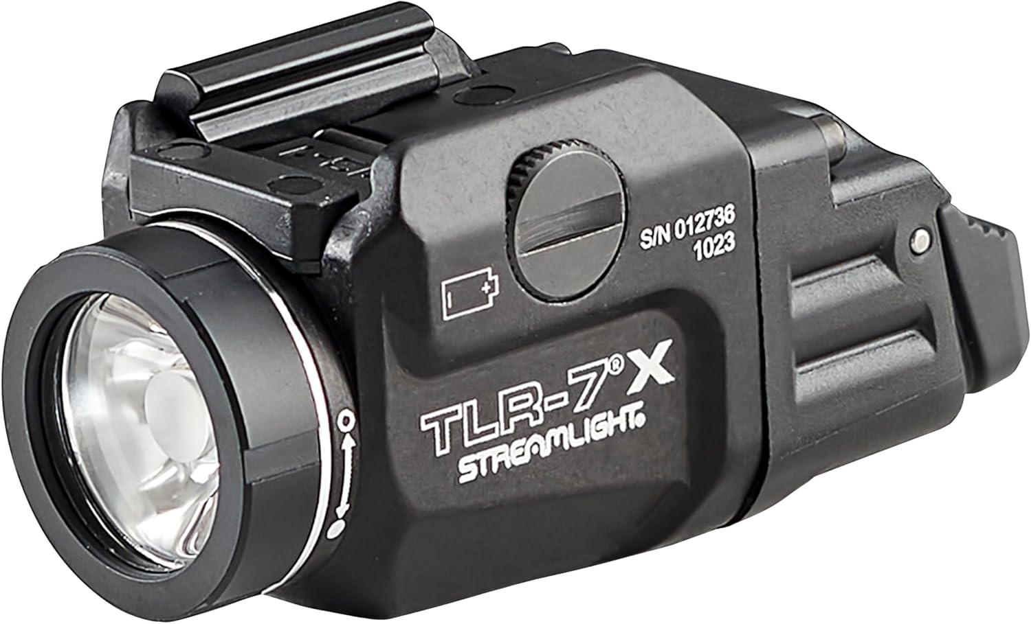 TLR-7 X 500-Lumen Compact Tactical Weapon Light, Includes High, Low Paddle Sw...