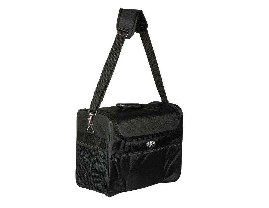 Professionals Choice Bag Cubby Organizer Zip Shoulder Strap Black CCO
