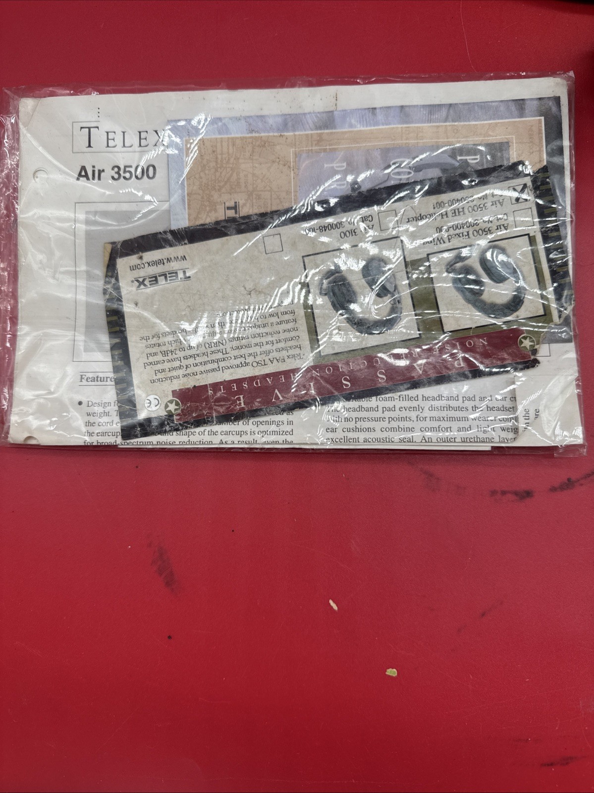 Telex Air 3500 Headset (Check all photos)