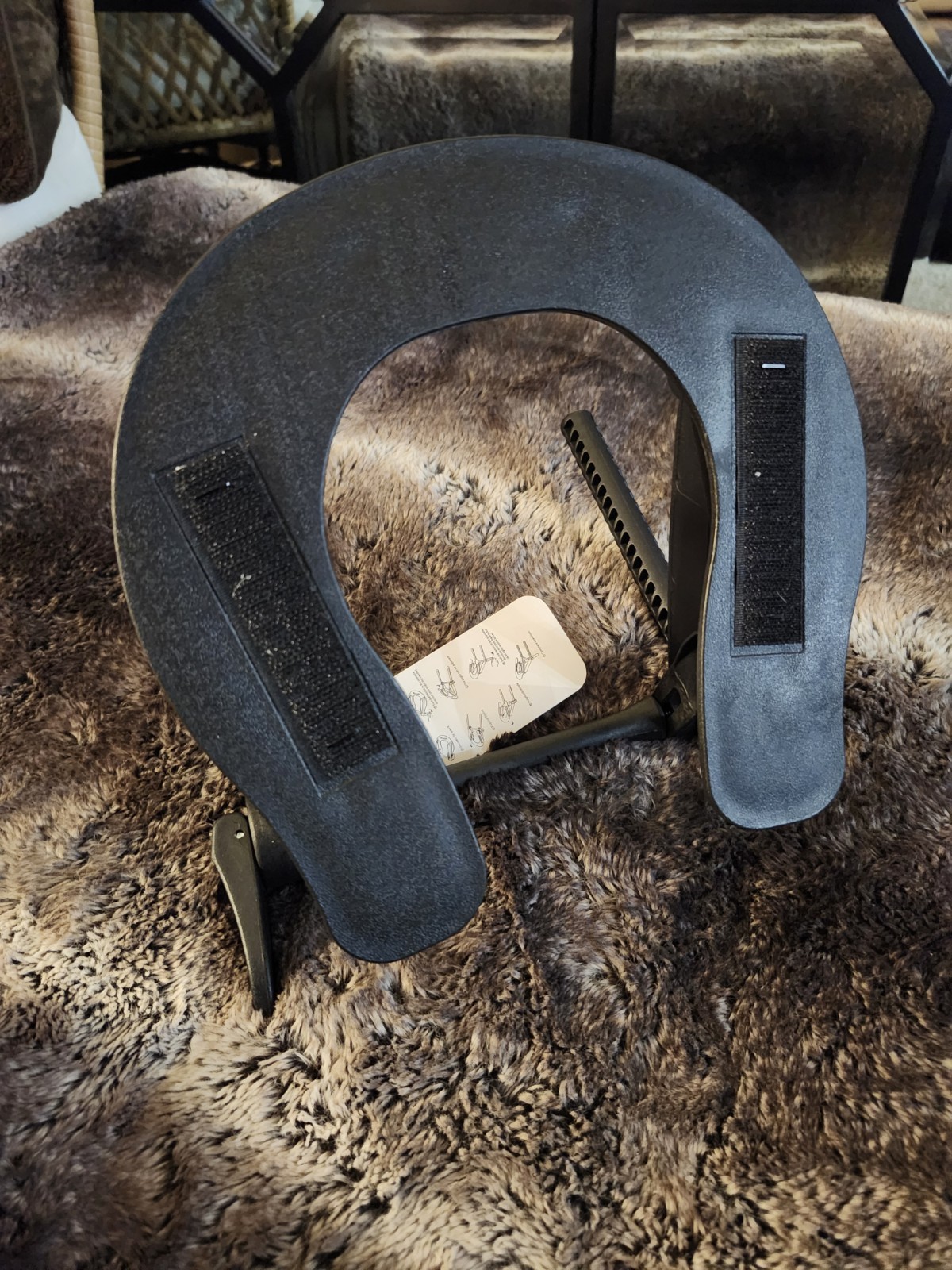 Professional Massage Headrest - Adjustable Aluminum Face Cradle for Therapists