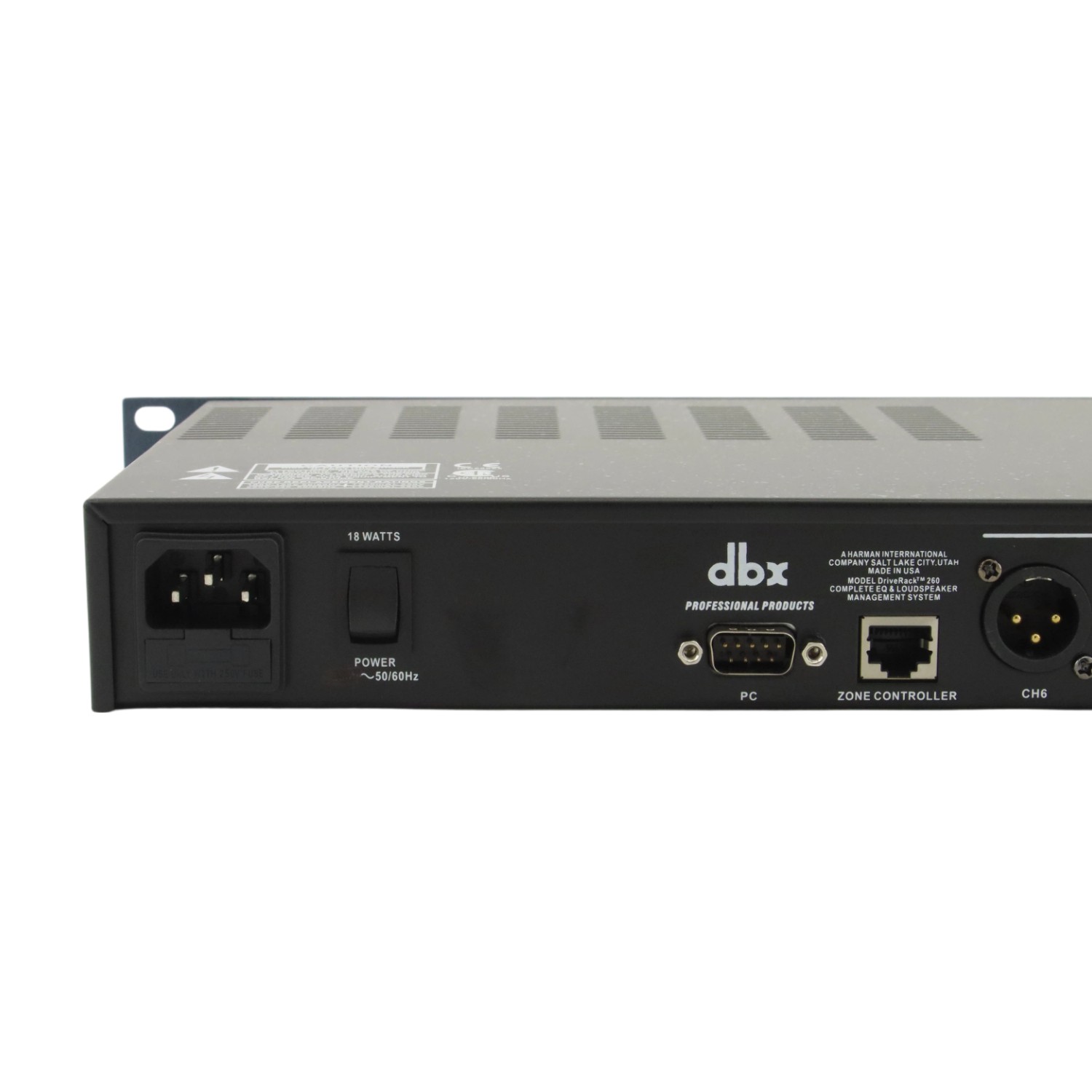NEW DBX DriveRack 260 Loudspeaker Management System 2 In - 6 Out 100-120V