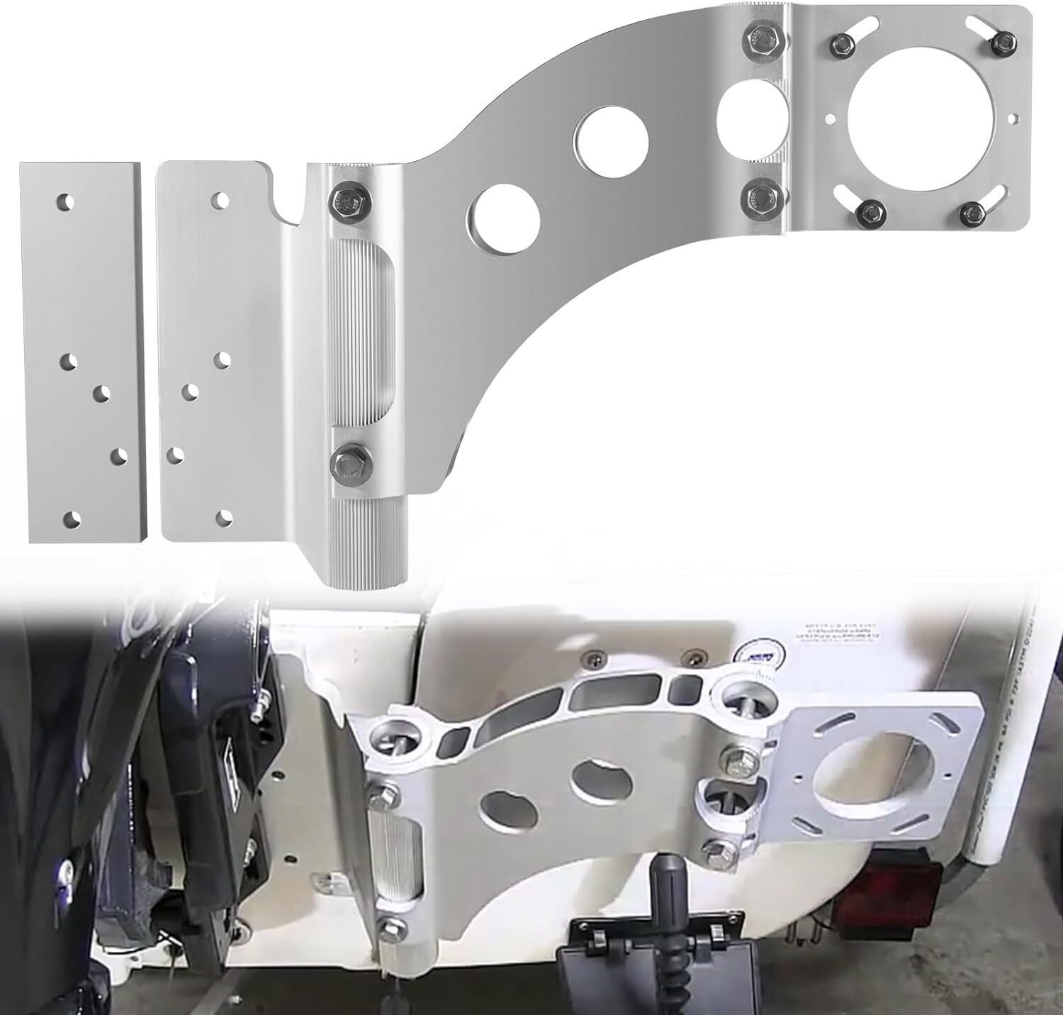 Replace for Minn Kota 1810303 Talon Sandwich Adapter Bracket for Starboard,