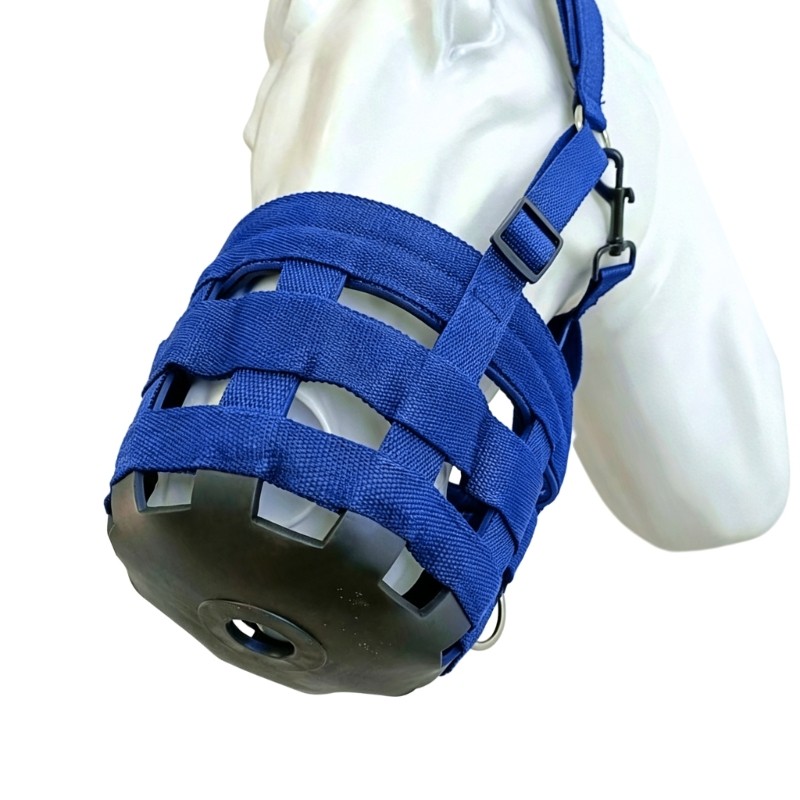 Horse Mouth Cover for Training Prep with Basket Style Body Form