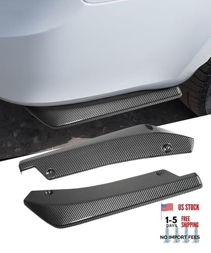 Spoilers for Cars,Car Accessories Rear Bumper Lip,Body Kit for Carbon fiber