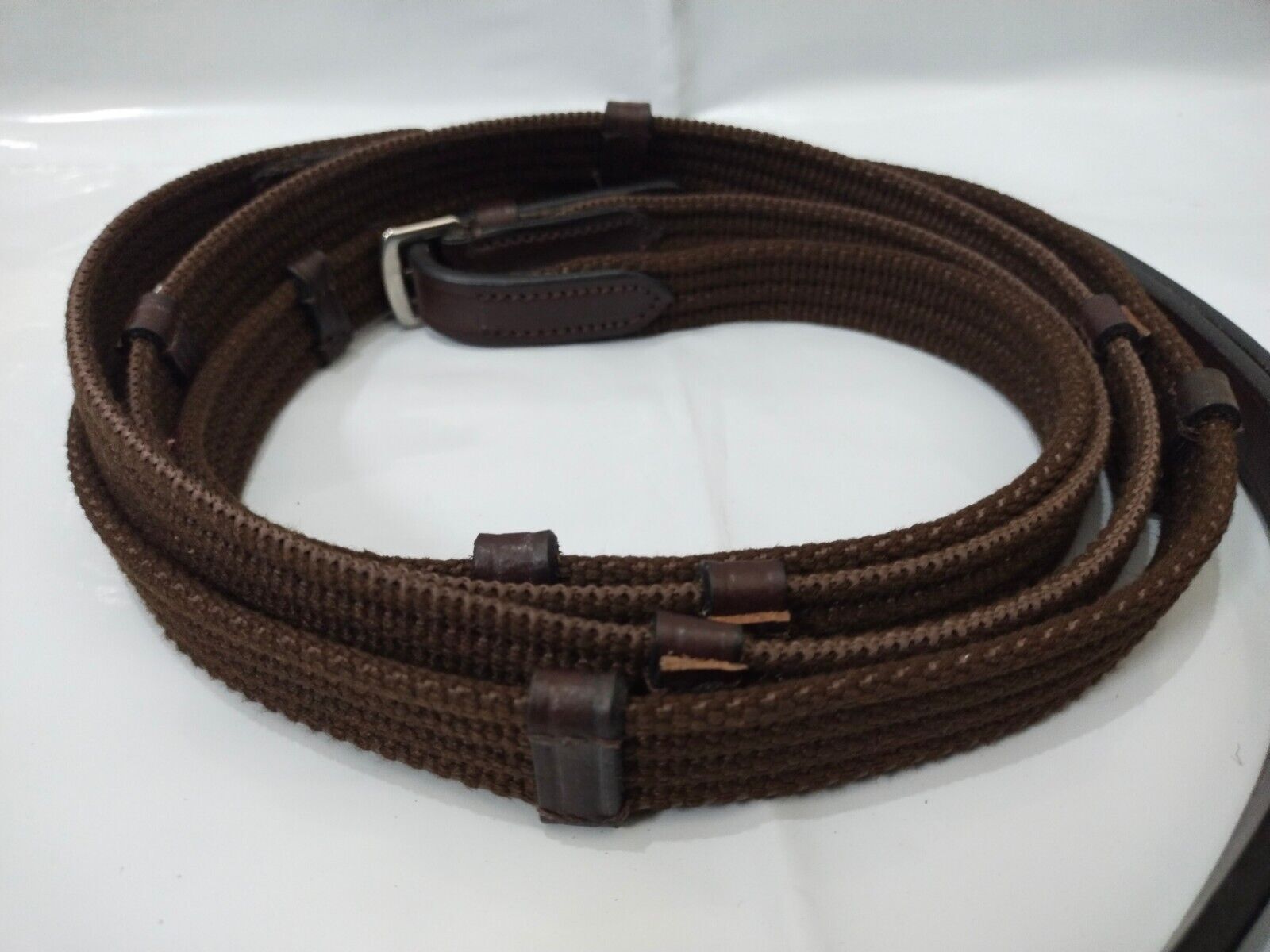 Adams-Tack New Web Reins Dressage Reins For Bridle With Free Shipping.