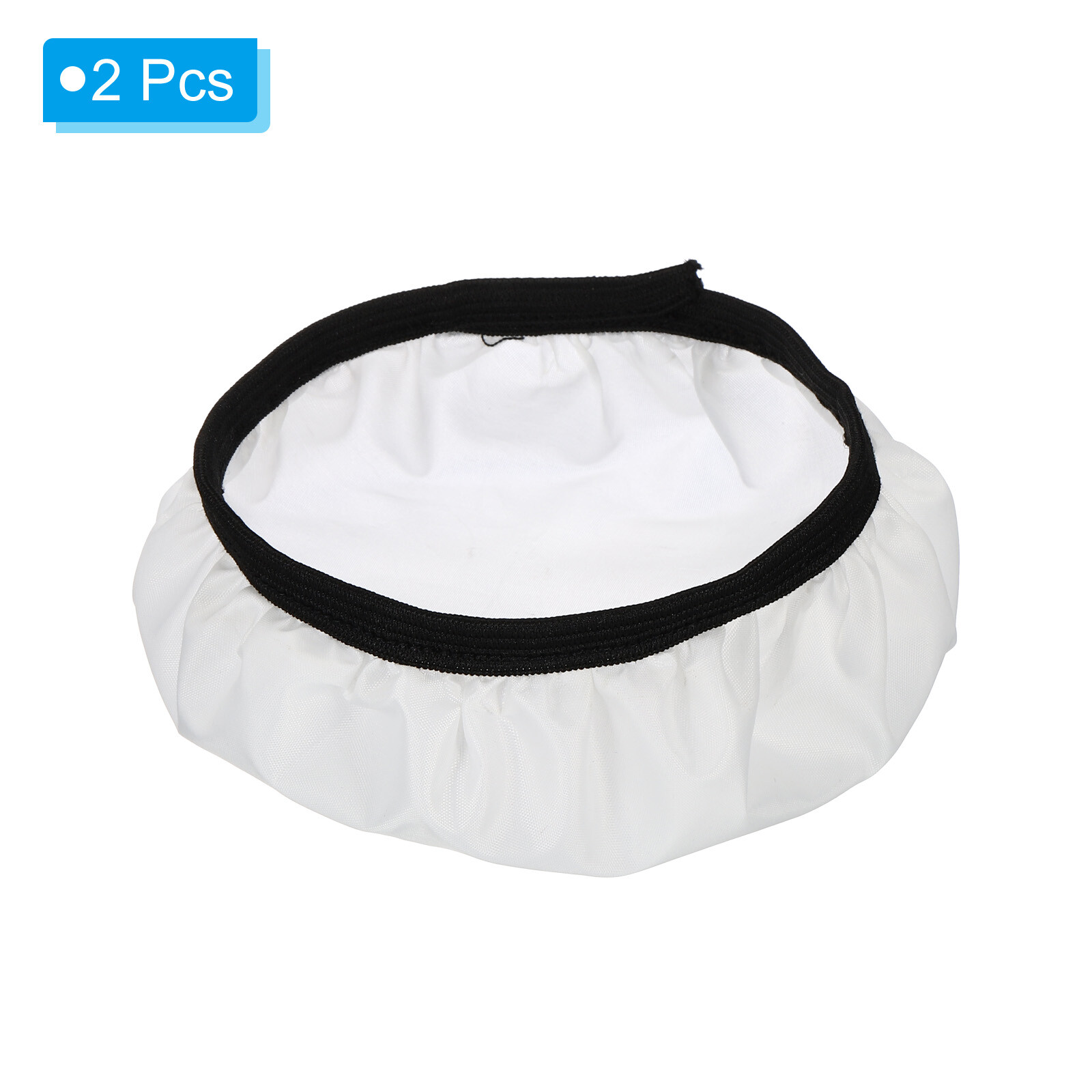 2pcs 7" 18cm Soft Diffuser Lamp Cover Light Strobe Reflector Lamp Sock White