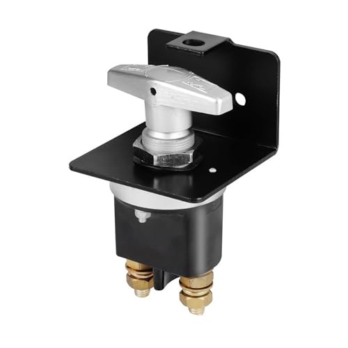 Waterproof High Current 500A Battery Disconnect Switch 12V-36V with Lock-Out