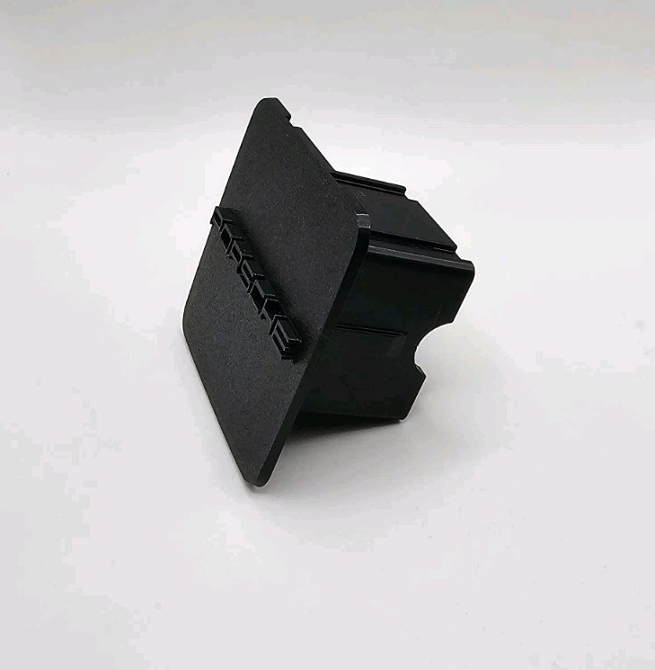 Porsche Black In Black Tow Hitch Cover/Plug/Cap for 2" Receivers