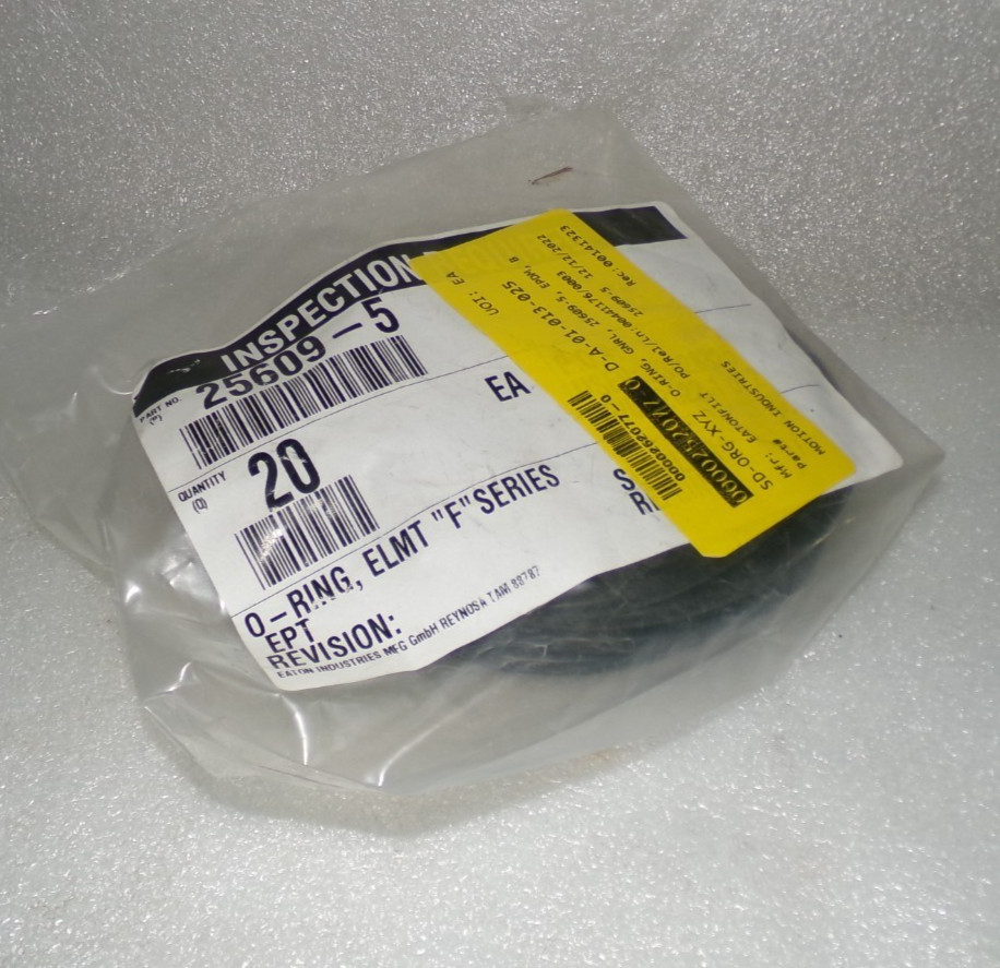 Eaton 25609-5 Element "F" Series EPT O-Ring Nordel Elastomer LOT OF 10 NEW