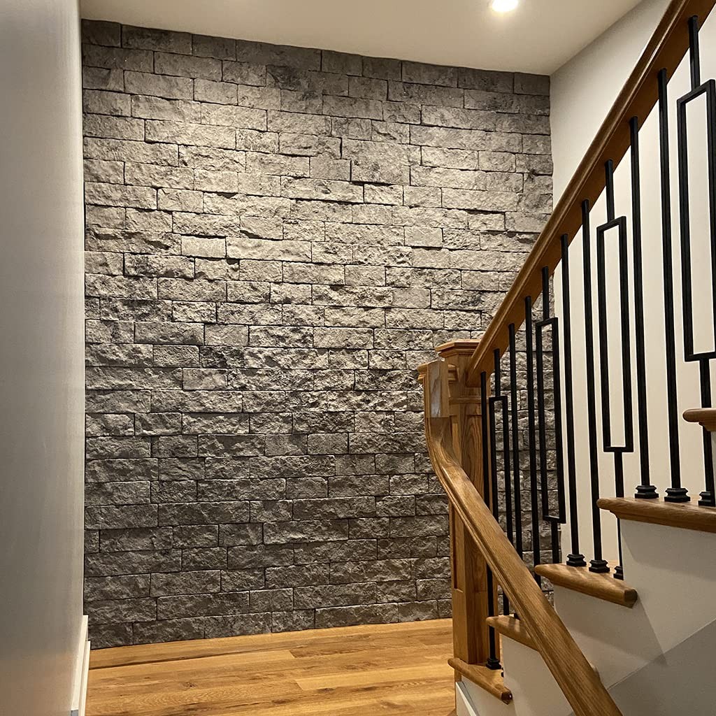 National True Non-Rated Flat Stone Veneer Phantom Shadow (14.25 sq. ft. per Box)