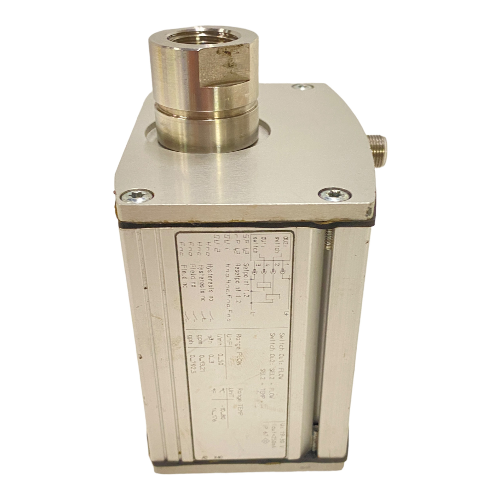 IFM Flow Sensor Flow Meter For Industrial Use SU7200 Sensor
