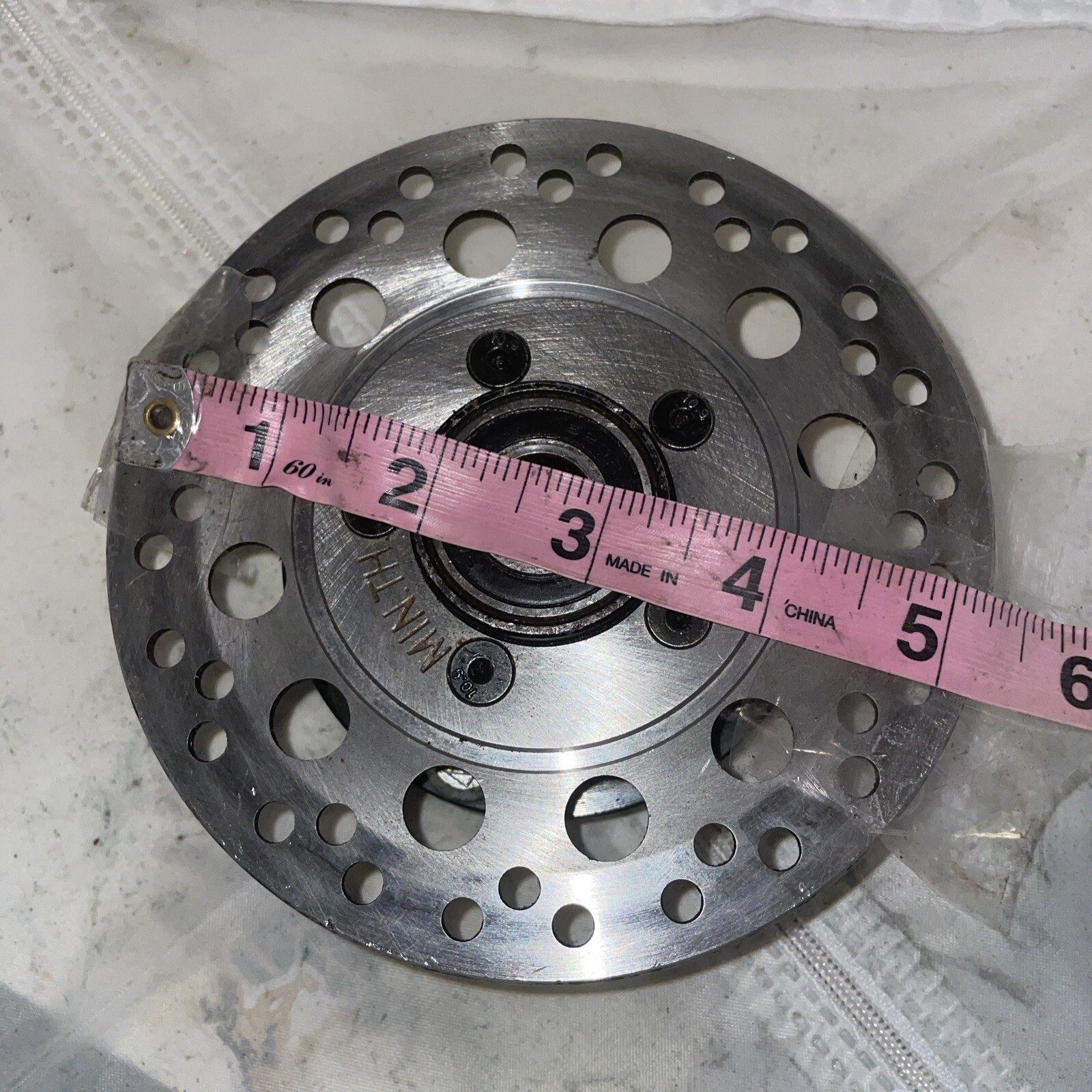 Front Solid Wheel Hub For A Pride Mobility Scooter H173