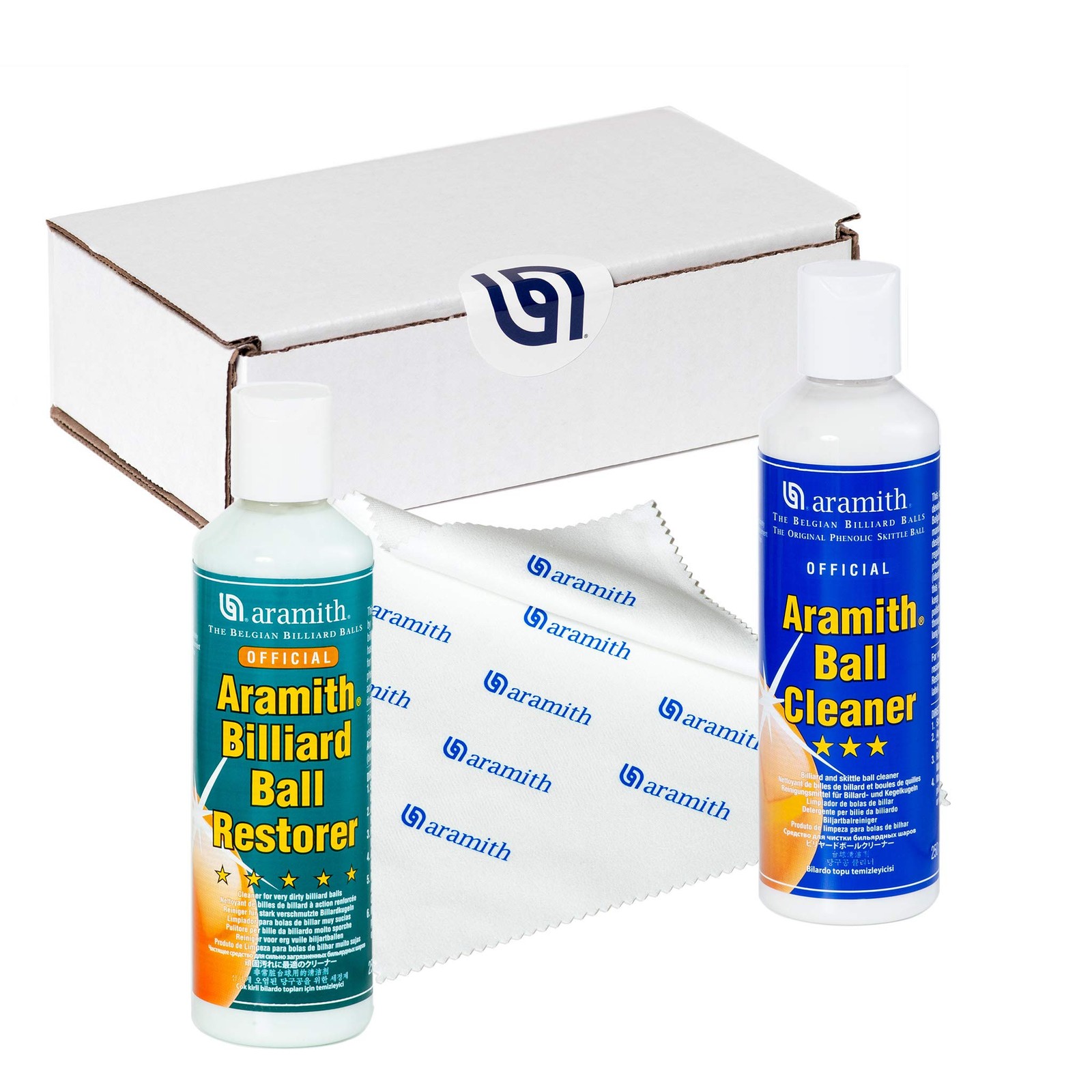 Bundle of 3 Items Billiard Ball Cleaner, Billiard Ball Restorer 8.4 fl.oz. Bo...