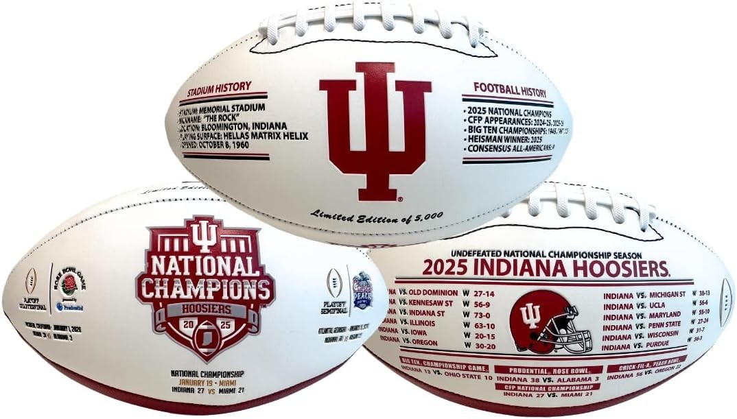 Indiana University Hoosiers Football | Limited Edition of 5,000