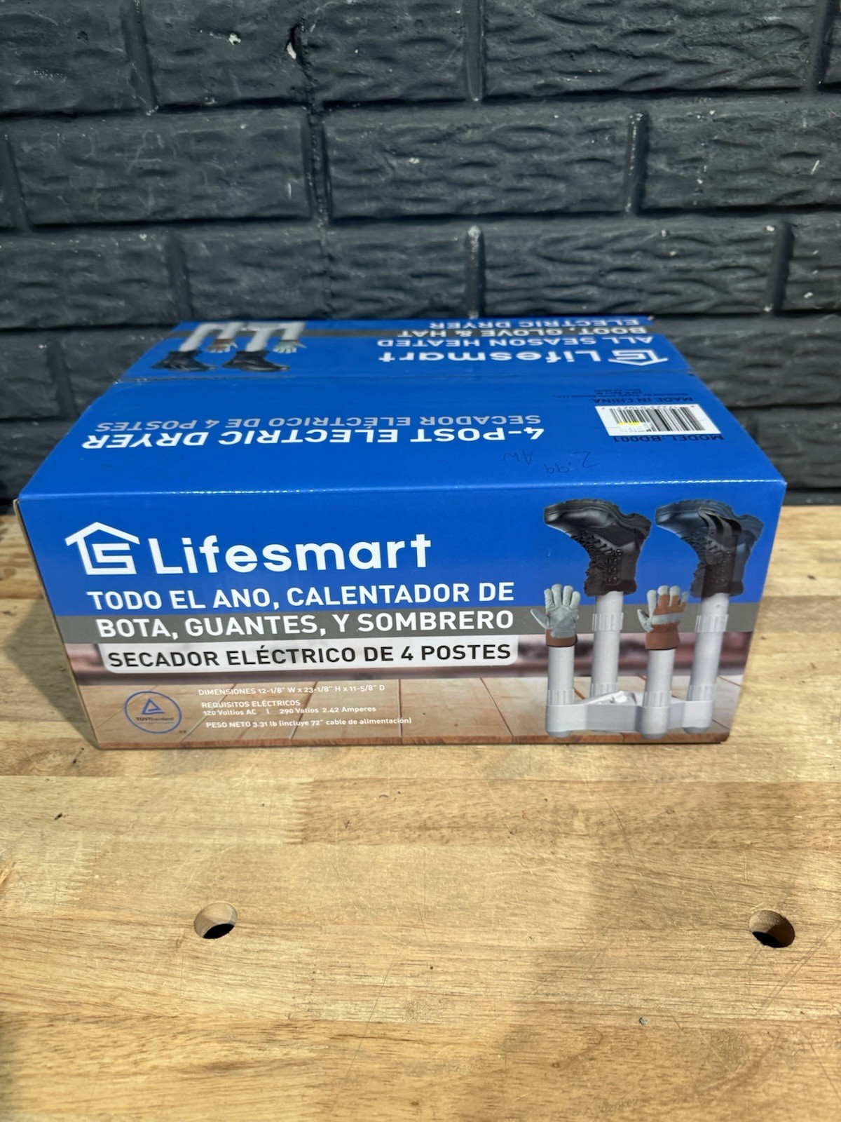 Life Smart All Season Heated Shoe Glove Boot Hat Dryer w/Timer Model BD001