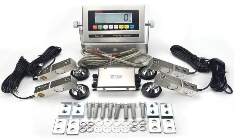 4,000 LB LOAD CELL WEIGHING SCALE KIT NTEP LEGAL FOR TRADE CATTLE FLOOR TRUCK