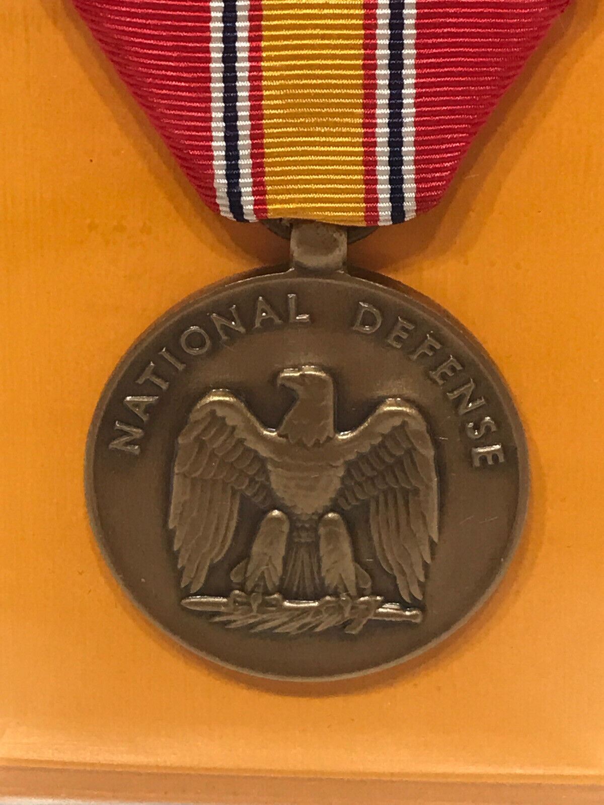 Insignia Of The Corps Large Medal Officers Equipment Company NATIONAL DEFENSE