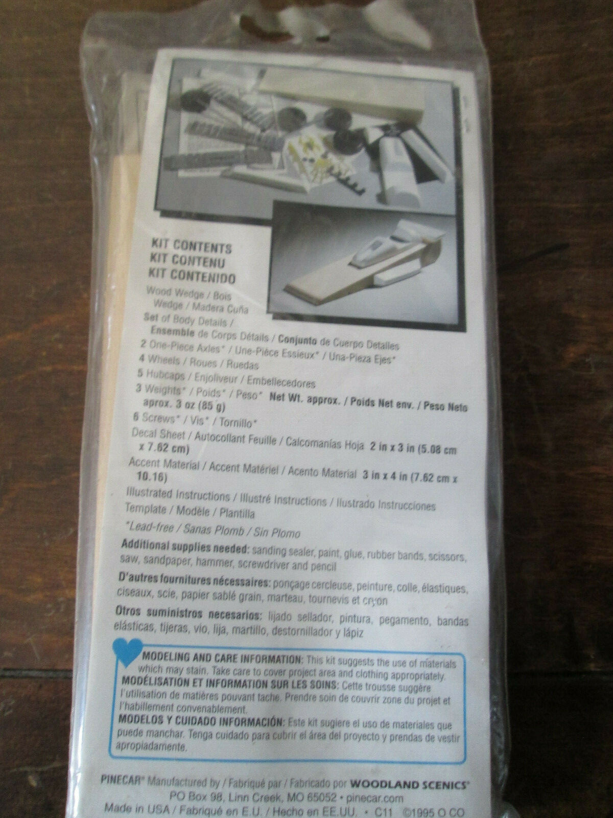 PineCar Black Widow P420 Kit New