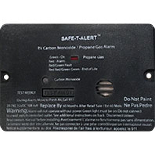 SAFE-T-ALERT 25-742-BL FLUSH MOUNT LP ALARM