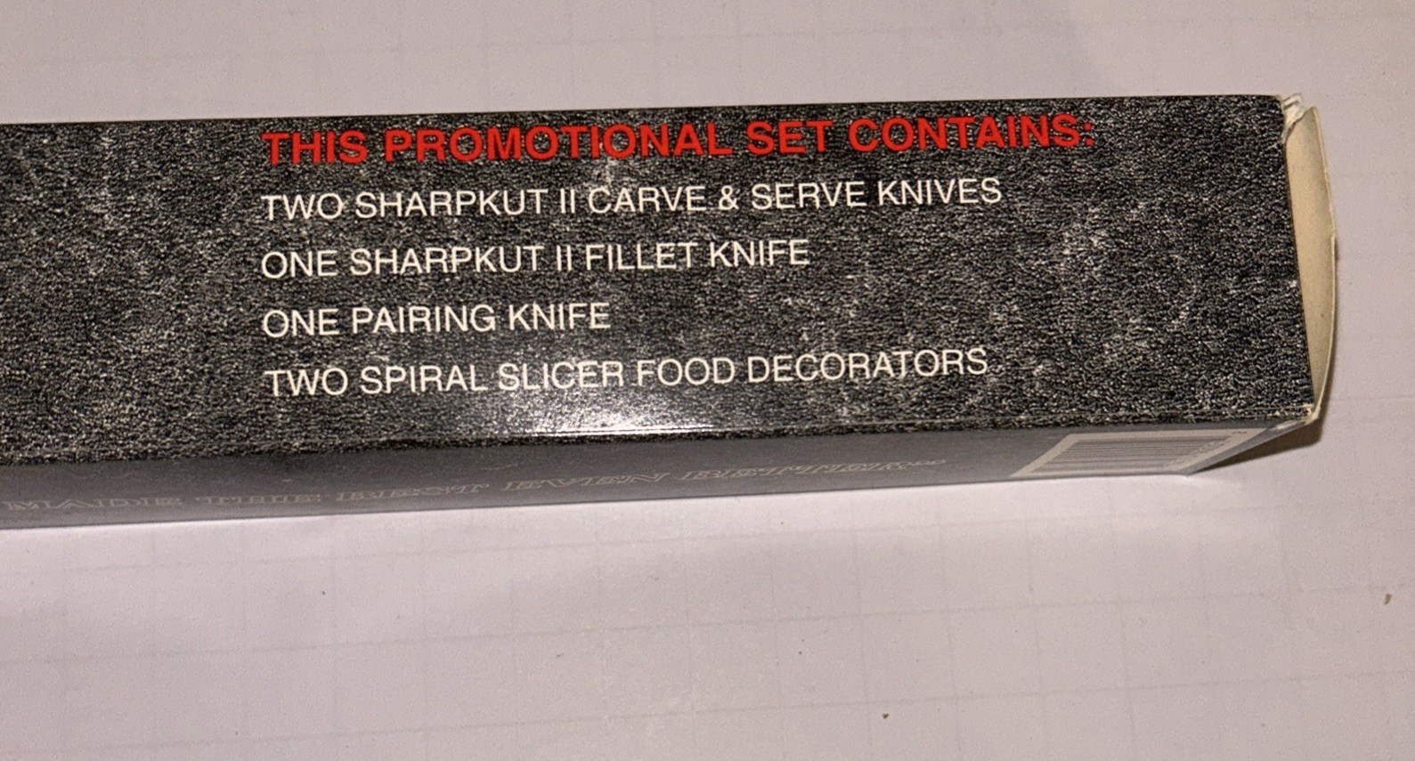 Sharpkut II By Quikut. Stainless USS. 6 Piece Set.