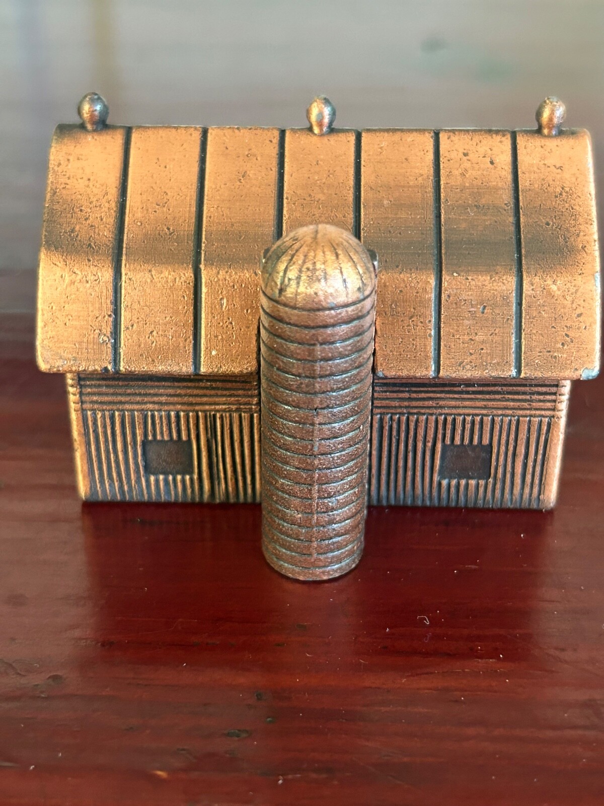 Antique Finished Die Cast Miniature Barn Pencil Sharpener
