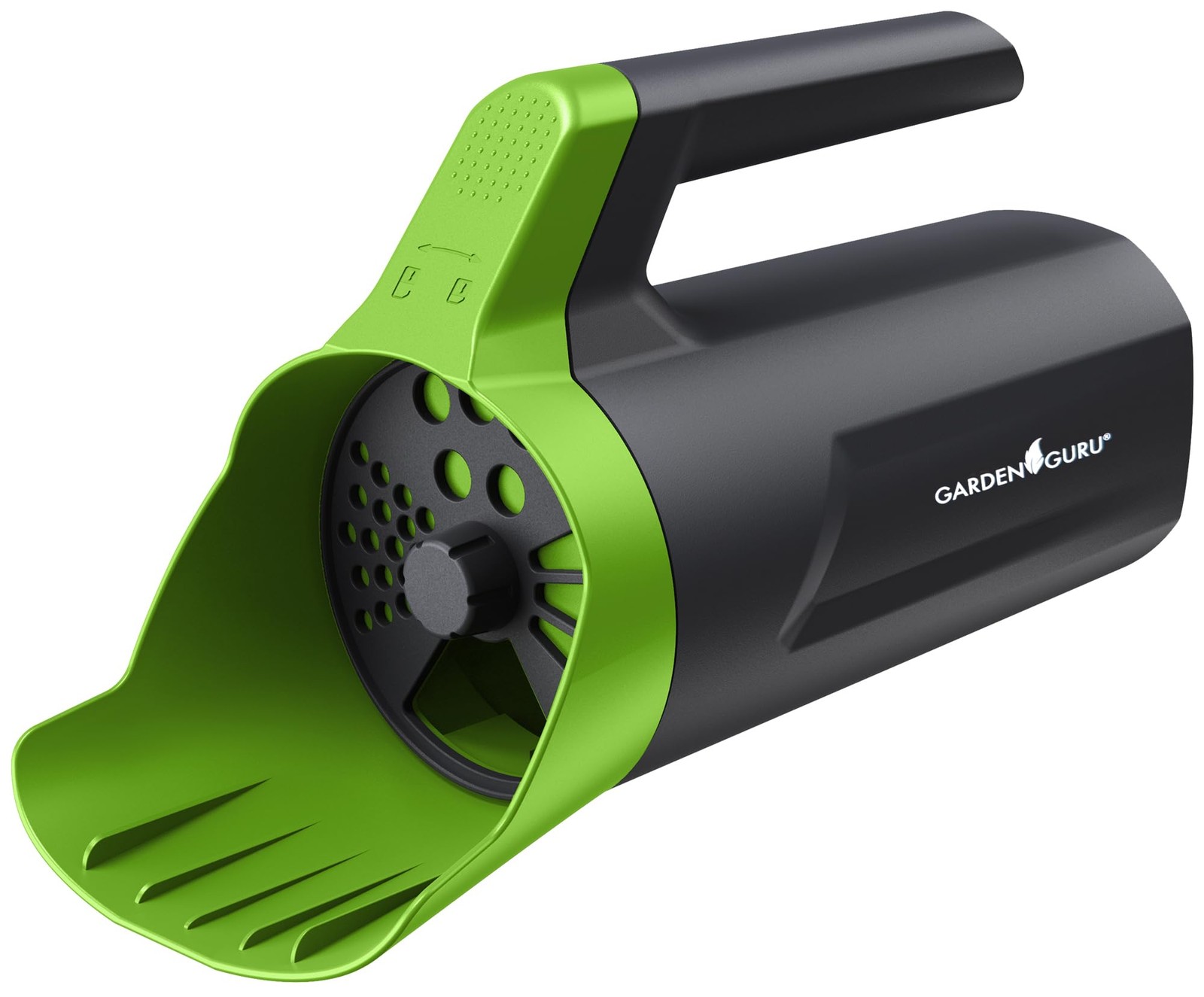 Garden Guru Handheld Seed Spreader Shaker – Multi Use Grass 1 Pack, Green