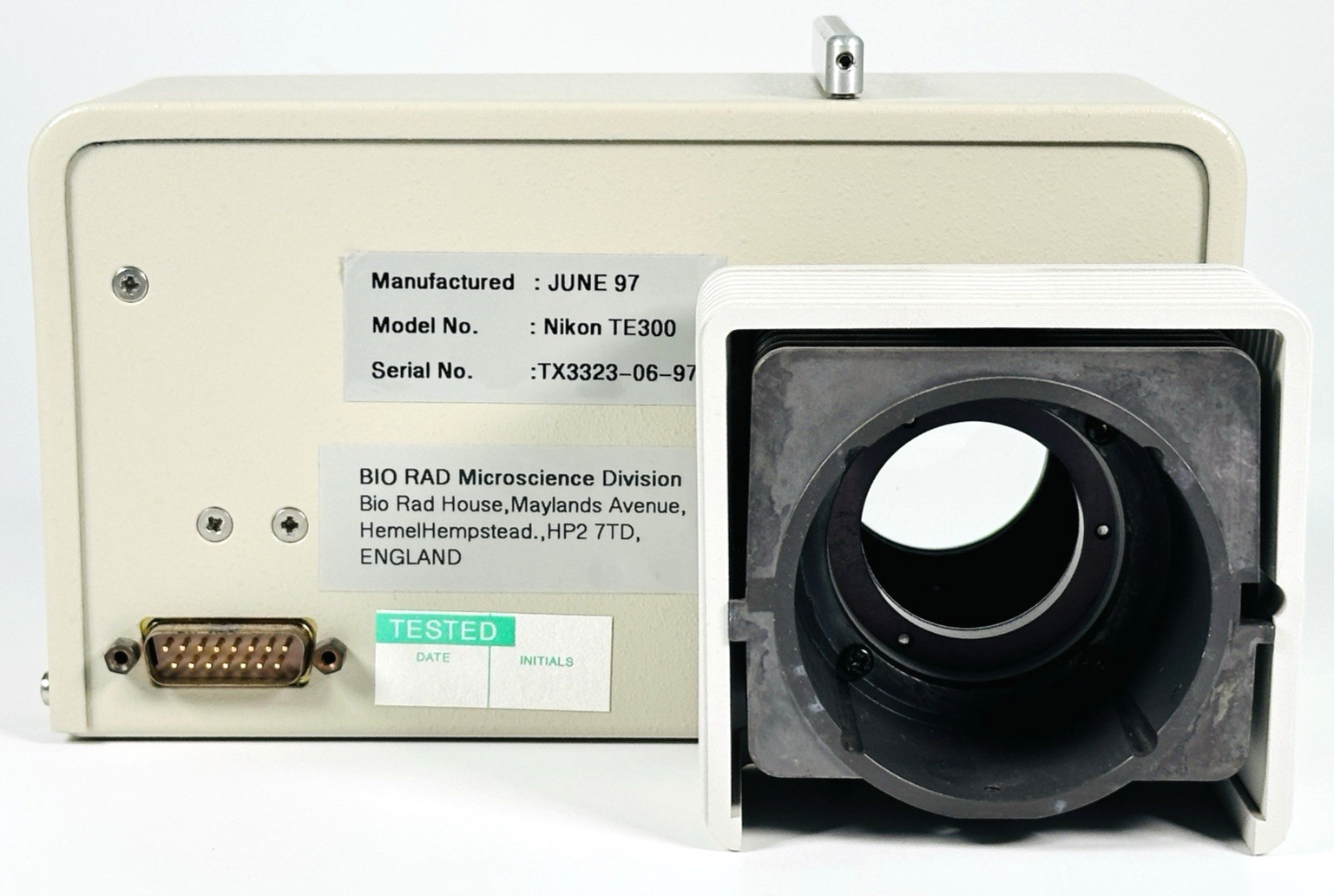 Bio-Rad MRC Confocal Microscope Radiance Scanning Head for Nikon TE300