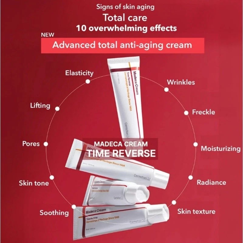 50mL CENTELLIAN24 Madeca Cream Korean Moisturizer Anti-Agi Time Reverse NEW