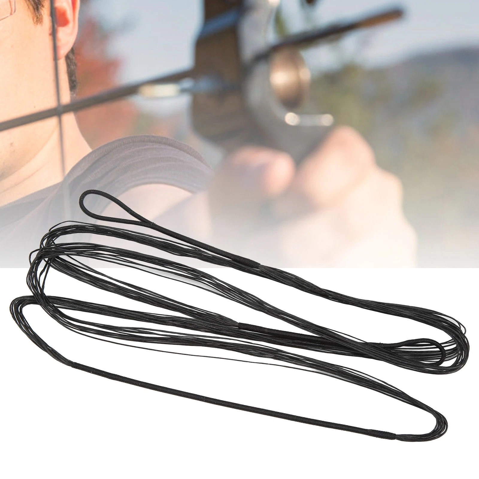 52" Bow Strings Replacement Archery for Recurve Long Bow Hunting AMO 58" Strings