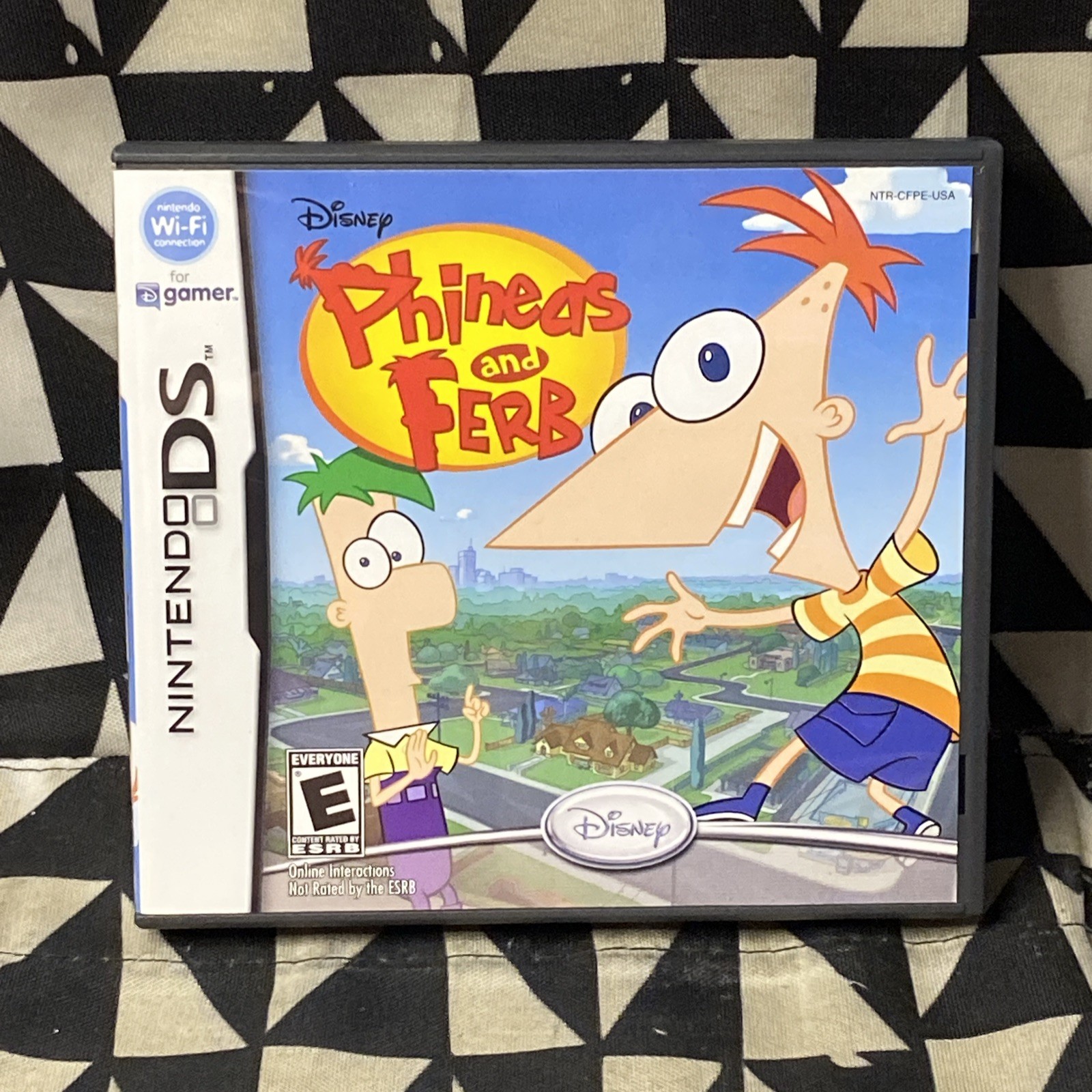 Phineas and Ferb (Nintendo DS, 2009) Case And Manual Only (no Game)
