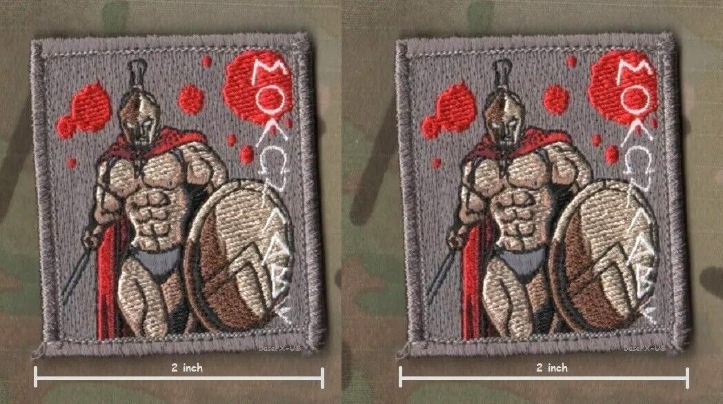 CJSOTF-A KANDAHAR ODA SAS DAESH BASHER 2" 2-PC: LEONIDAS KING SPARTA MOLON LABE
