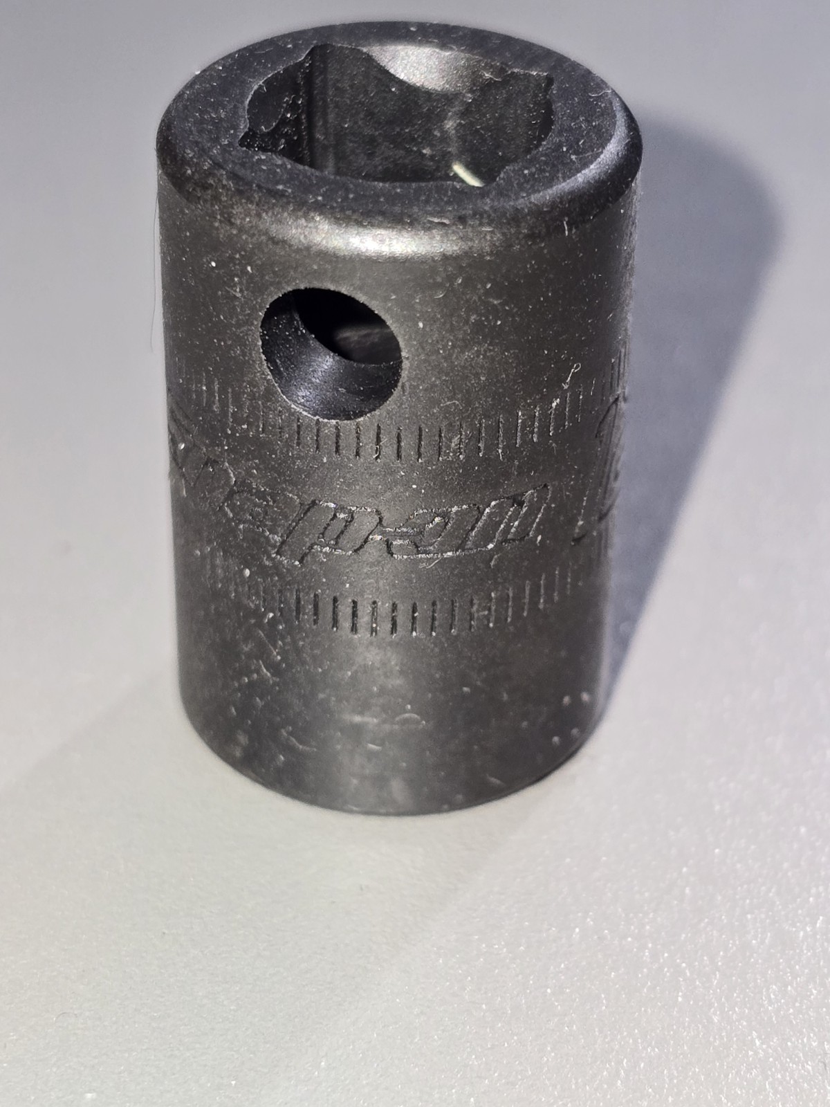 Snap On Tools NEW IMFM12 3/8" Drive 12mm Metric 6PT Shallow IMPACT Socket USA