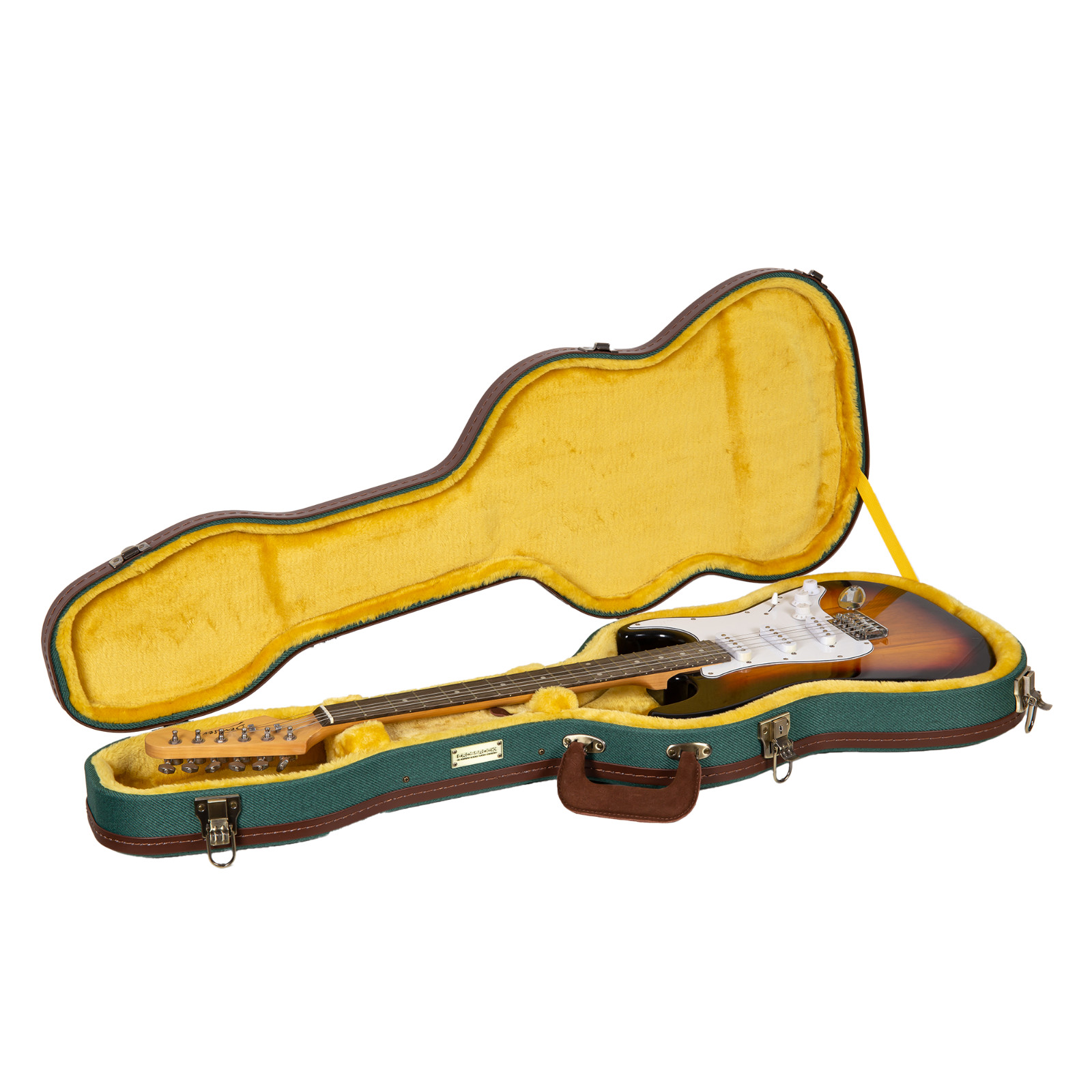 Crossrock Electric Case fits Telecaster and Stratocaster Styles of Guitars