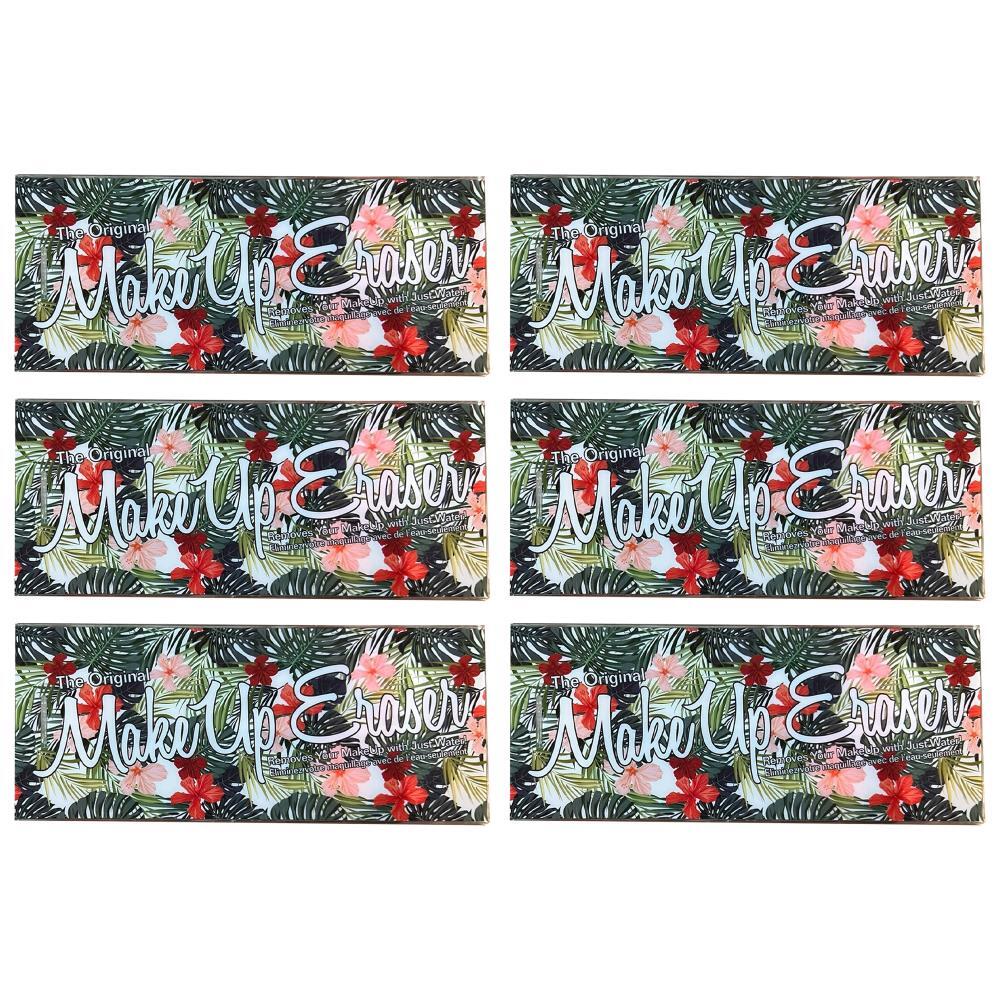 Pack of (6) New Makeup Eraser Tropical
