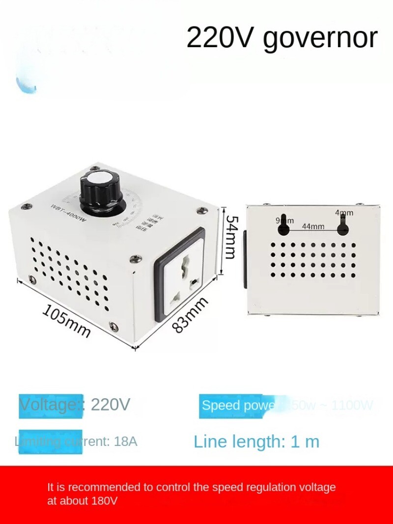 Stepless Speed Control forMotor-driven Exhaust FansElectronic Voltage Regulation