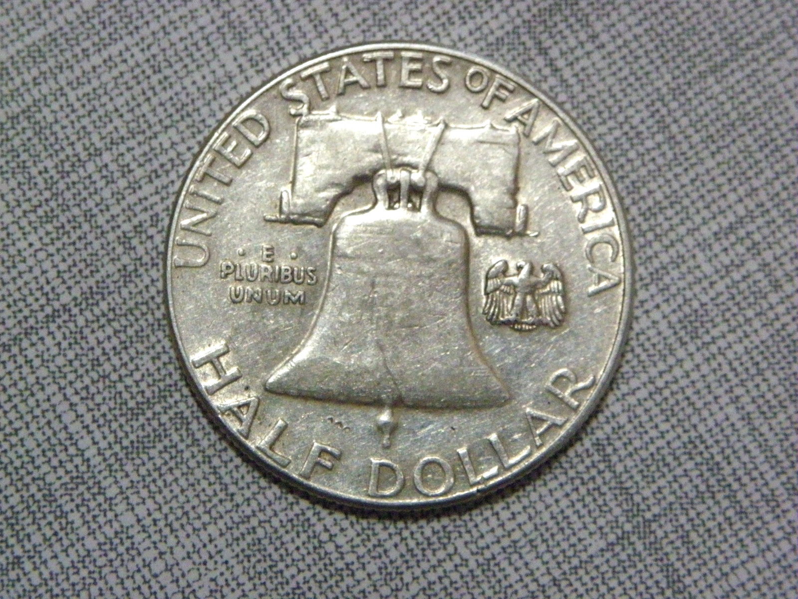 1959 P Franklin Silver Half Dollar