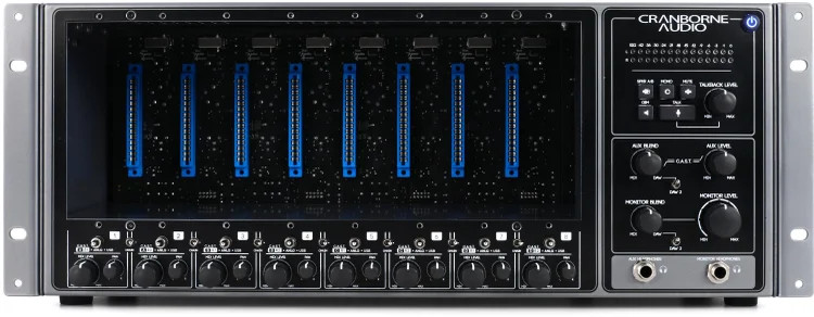 Cranborne Audio 500R8 USB Audio Interface and 8-slot 500 Series Chassis