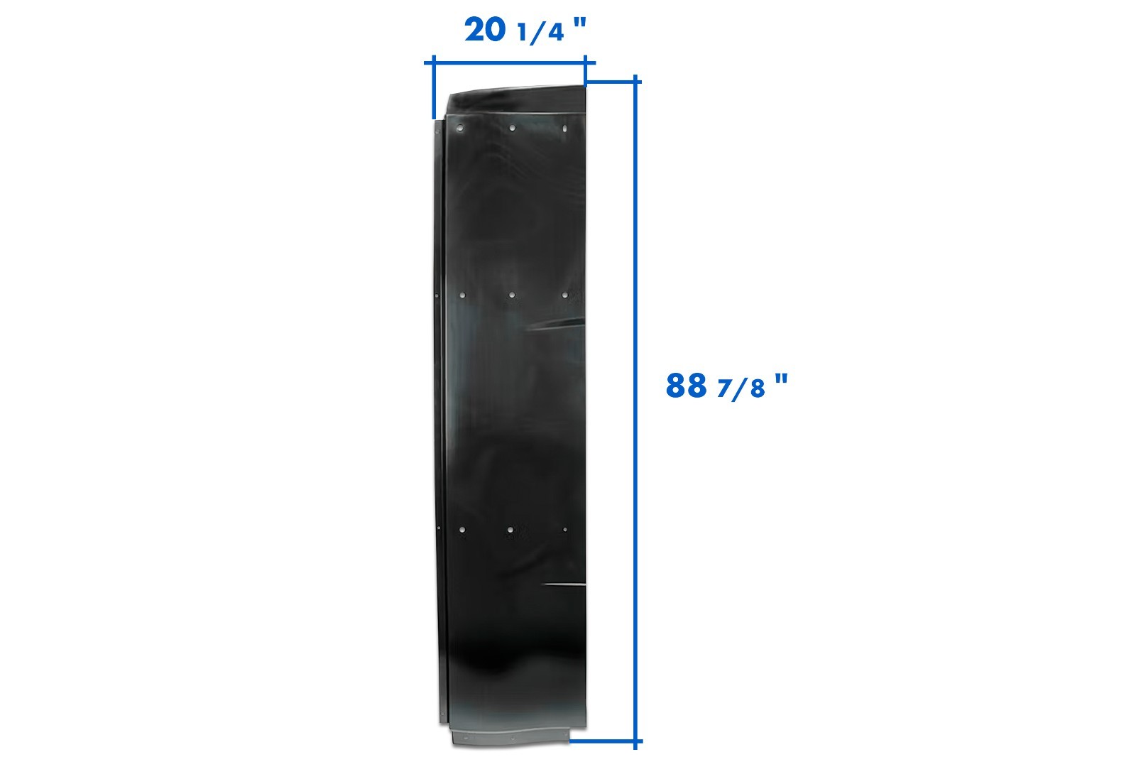 Bottom Lower Fairing Cab w/Extension & Brackets Set Right International LT625