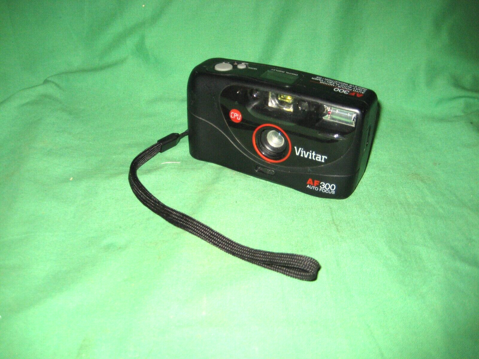 #821* - Vivitar AF300 Point & Shoot AF 35mm Film Camera- Parts or Repair