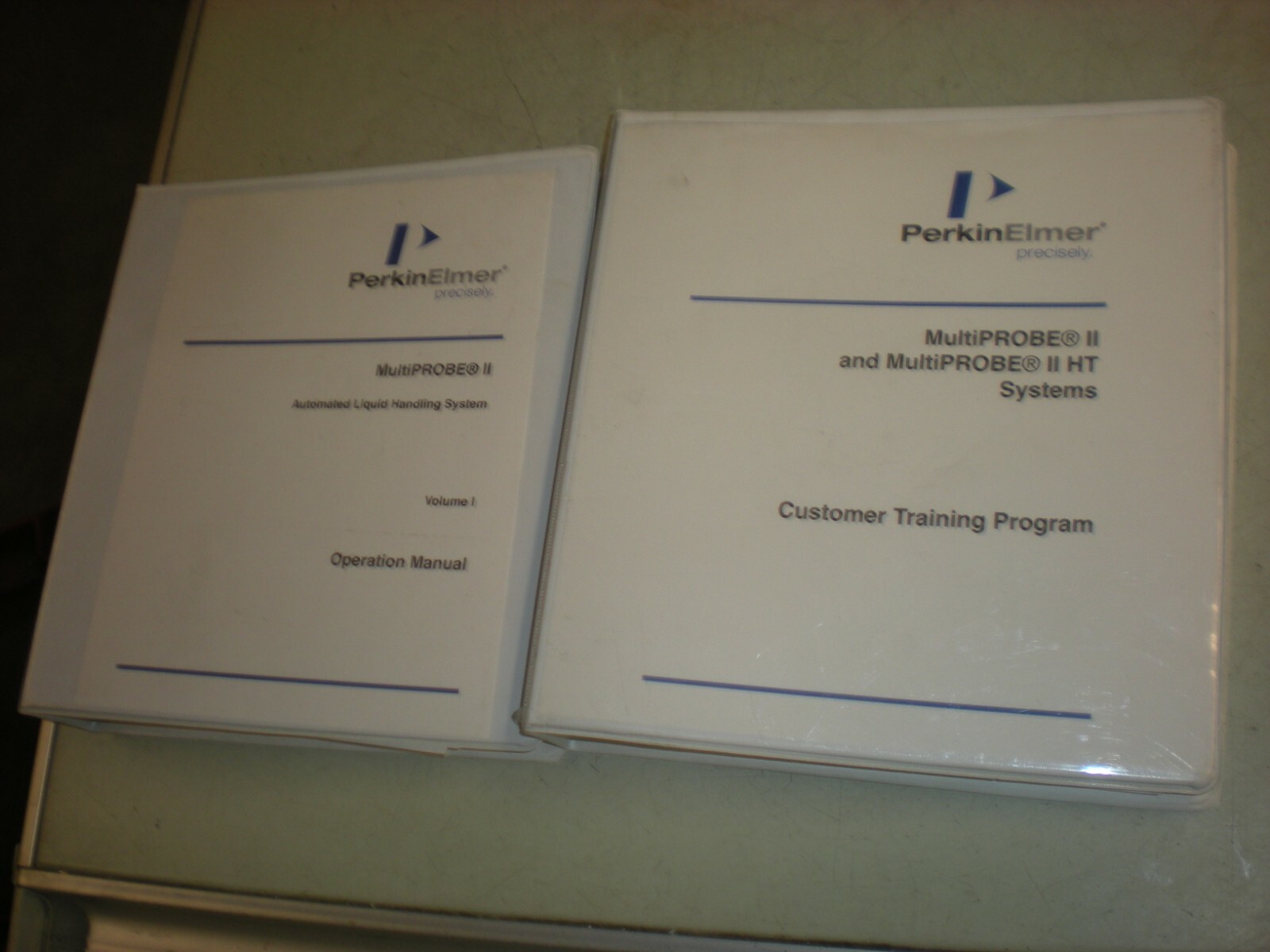 Perkin Elmer Multiprobe II 7001719 Operation Manual and 1694233 Training Program