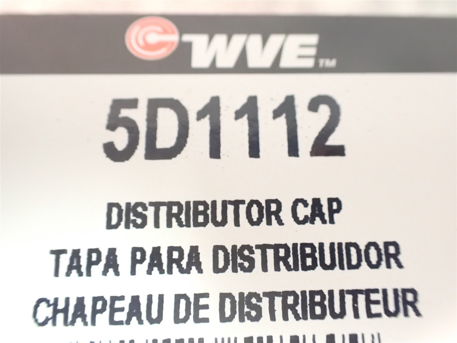 NEW WVE 5D1112 Distributor Cap (SS47)
