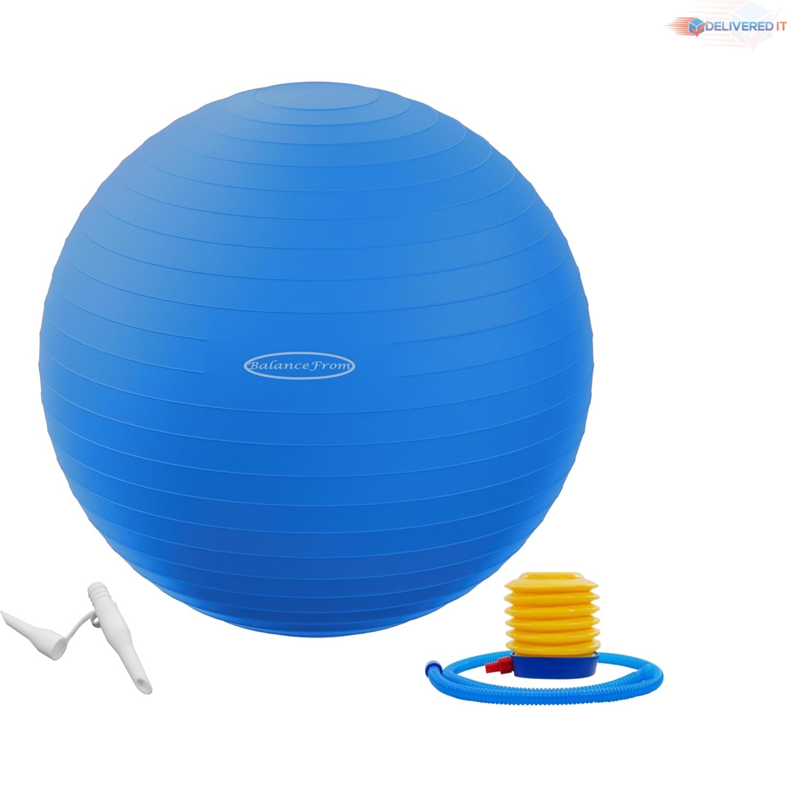 Exercise Yoga Fitness Ball 55cm Anti-Burst Slip Resistant Durable Capacity