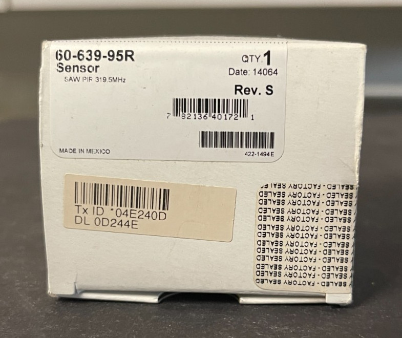 Brand New Interlogix 60-639-95R Wireless SAW PIR Motion Detector