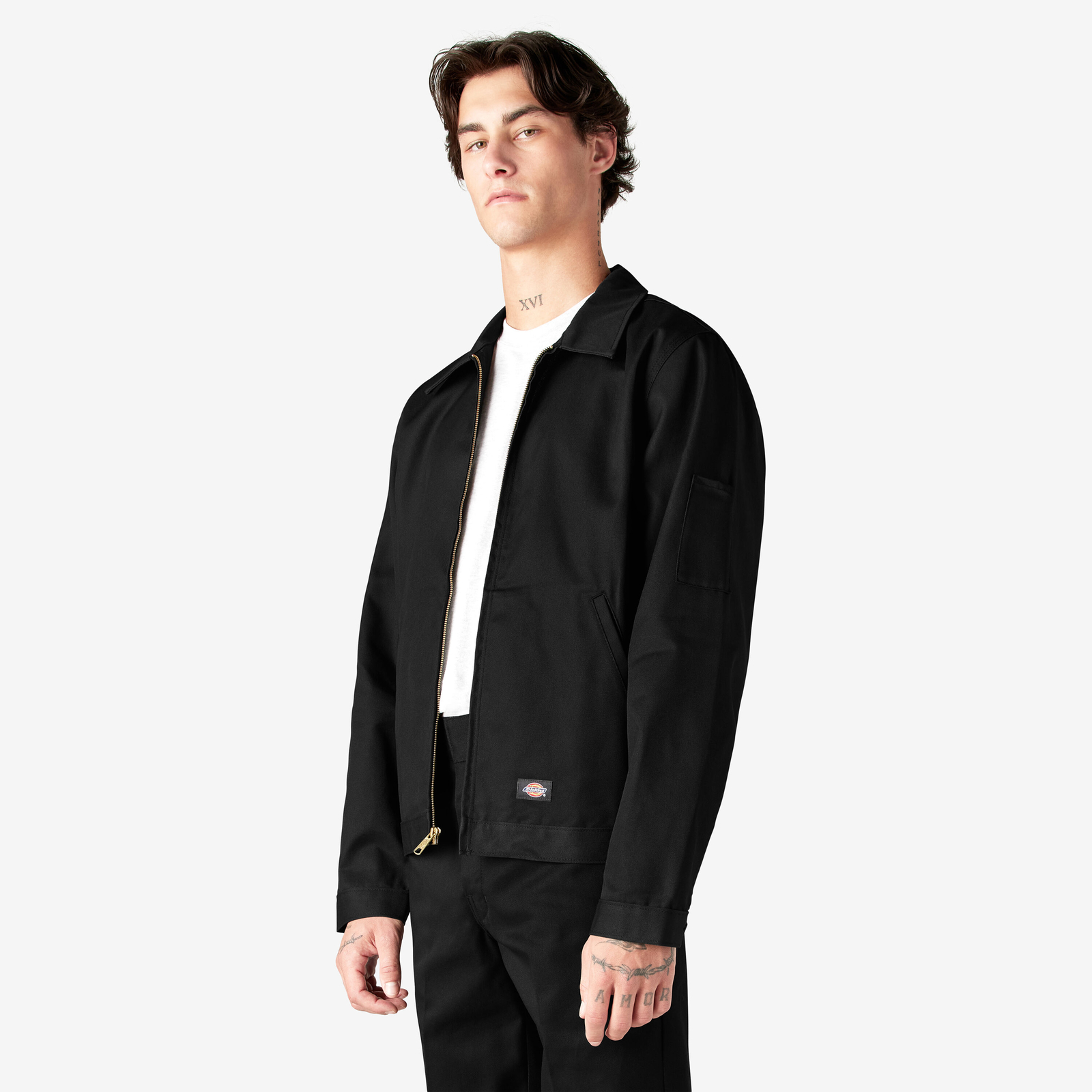 Dickies Mens Unlined Eisenhower Jacket Work Wear Coat - DJT75
