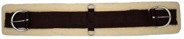 GIRTH Maize Fleece Super Cinch with Flat Stainless Steel Hardware