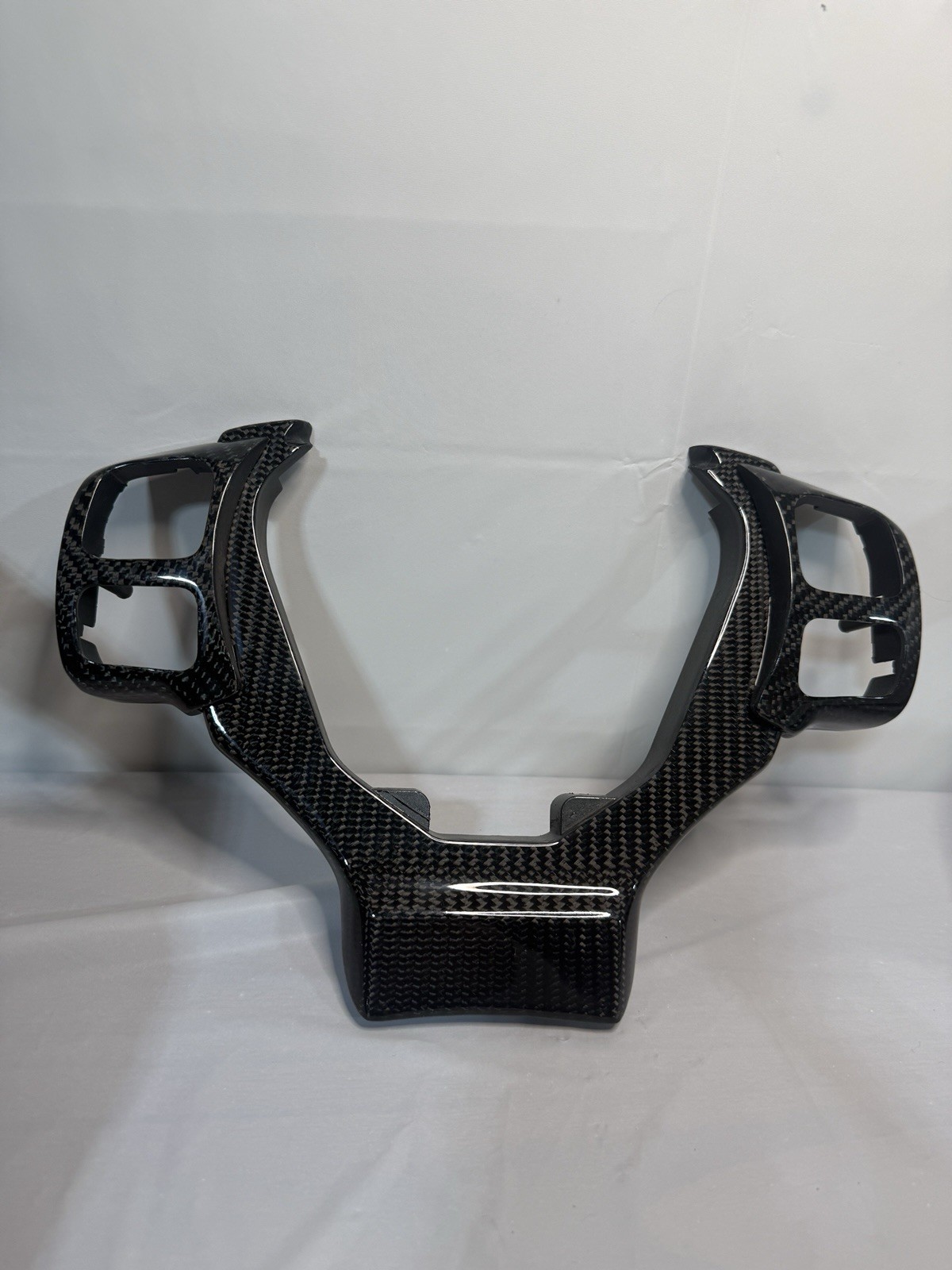 CARBON FIBER STEERING WHEEL BUTTON COVERs Trim Fits Lexus 2017-25 iS350 RC350
