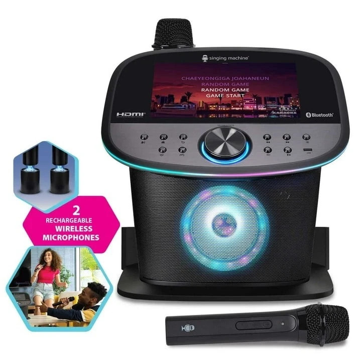 Singing Machine Pulse Karaoke-Premium Wi-Fi Karaoke System