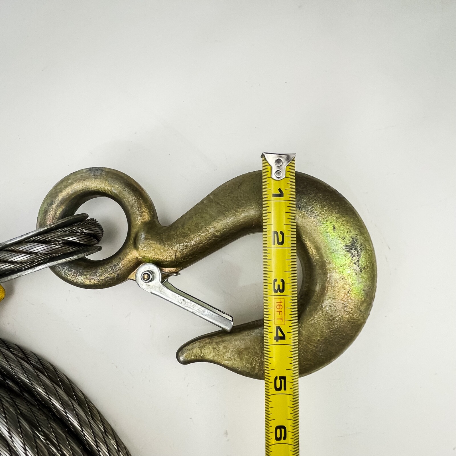 BA Products Winch Cable with Hook 4-S71650 7/16" x 50ft