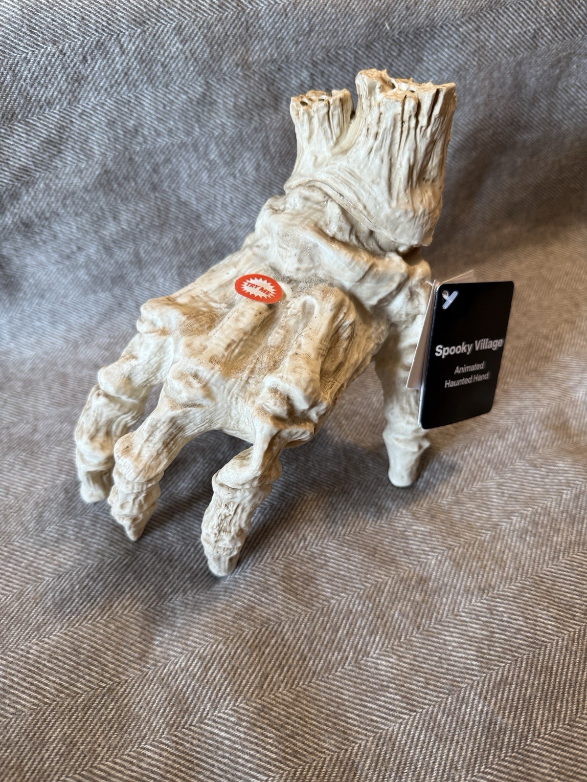 New! CVS Spooky Village Halloween Animated Haunted 7" Walking Hand (See Video)
